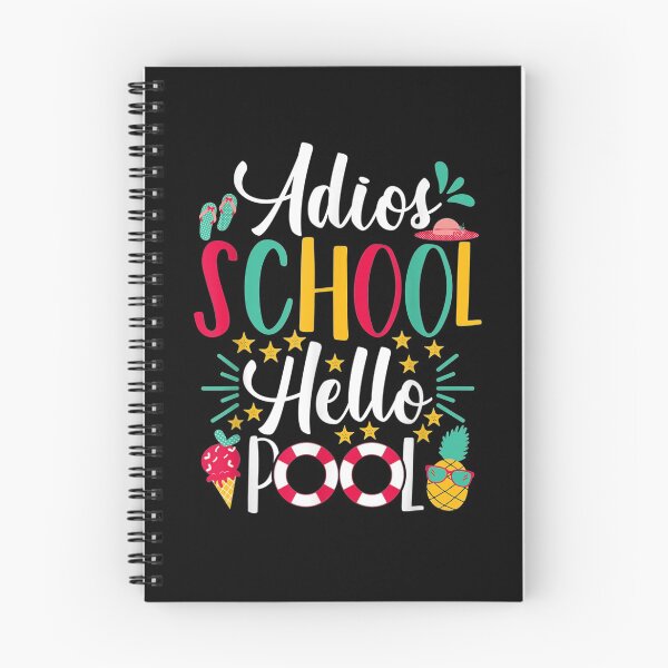 Item preview, Adios School Hello Pool Funny Spanish Last Day Of School Gift  designed and sold by caral8.