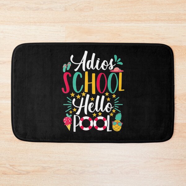 Item preview, Adios School Hello Pool Funny Spanish Last Day Of School Gift  designed and sold by caral8.