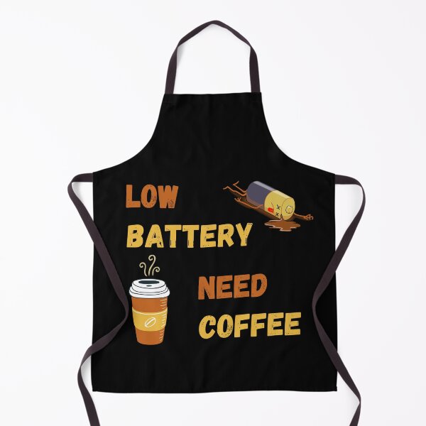 Item preview, Coffee charging battery - low battery coffee refill - Coffee lover designed and sold by For the love of Pixels.