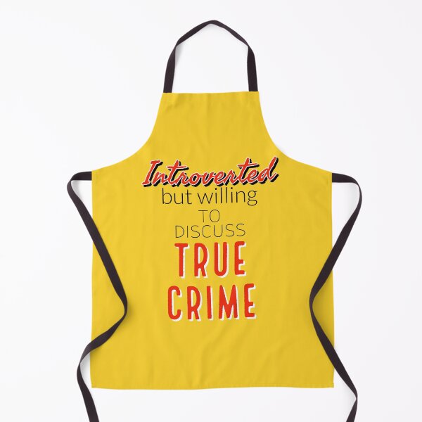Item preview, Introverted But Willing To Discuss True Crime designed and sold by araeesha0315.
