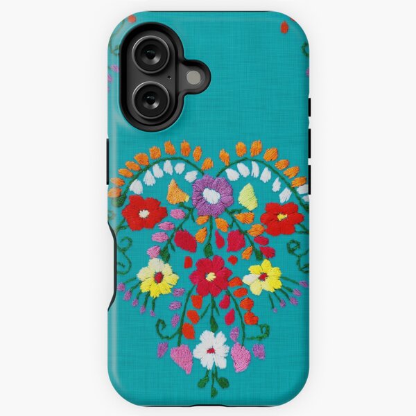Aperçu de l'œuvre Coeur de broderie mexicaine créée et vendue par DinorahAle.