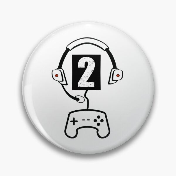 Item preview, Headset and Game Controller Two - White designed and sold by BusyMonkeys.
