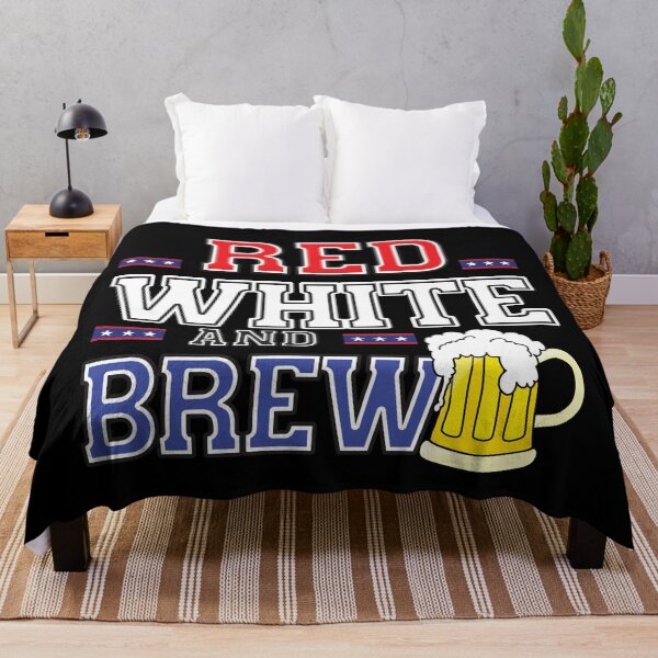 Item preview, Not red, white and blue but Red White and Brew designed and sold by Rhu Creations.