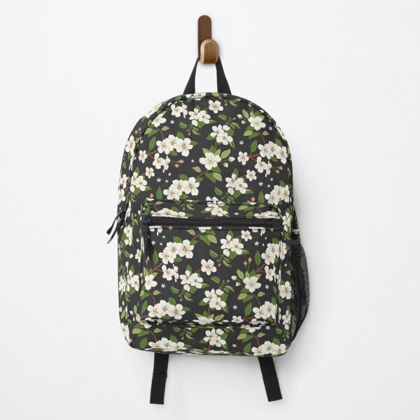 Item preview, Apple tree blossoms - black designed and sold by Petra Holikova.