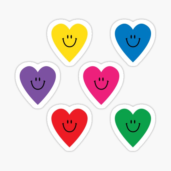 A lovely Smiley Kidcore Flower Sticker Sticker by Ahmed El horri - Pixels