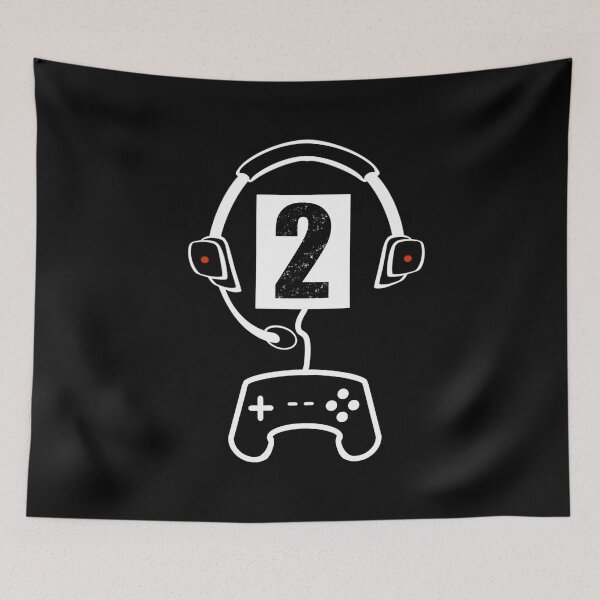 Item preview, Headset and Game Controller Two - Black designed and sold by BusyMonkeys.