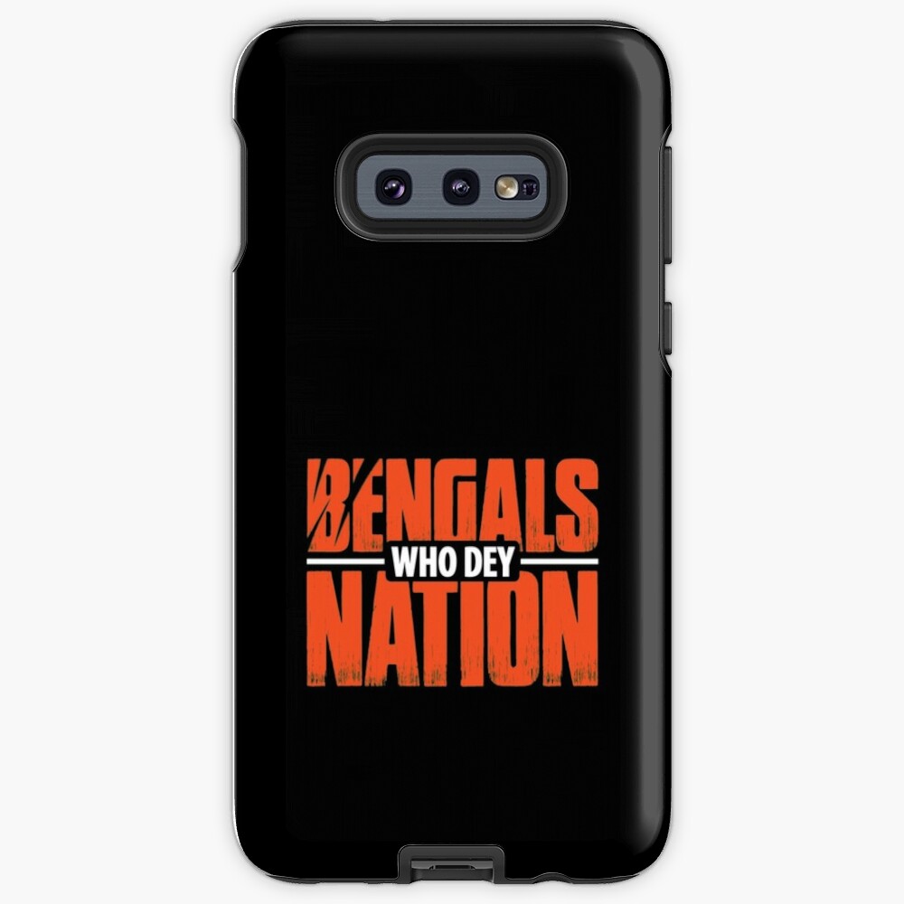 Disover BENGALS WHO DEY NATION Samsung Galaxy Phone Case