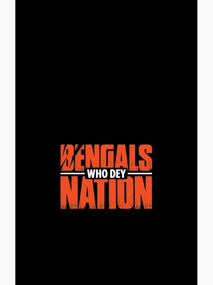 Disover BENGALS WHO DEY NATION Samsung Galaxy Phone Case