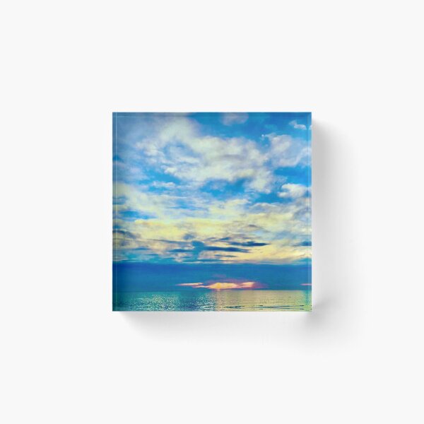 Item preview, Sky meets Sea Sunset  designed and sold by BeCarpeDiem.