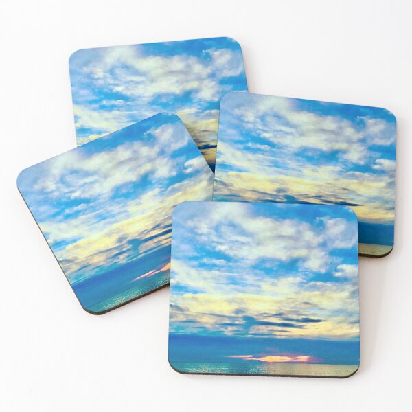 Item preview, Sky meets Sea Sunset  designed and sold by BeCarpeDiem.