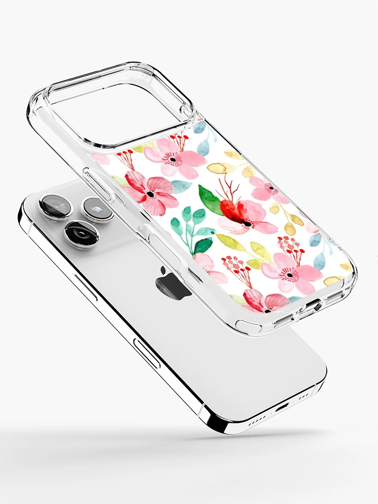 Aperçu 2 sur 5. Coque iPhone avec l'œuvre Summer Botanical Garden créée et vendue par Patternsonly.