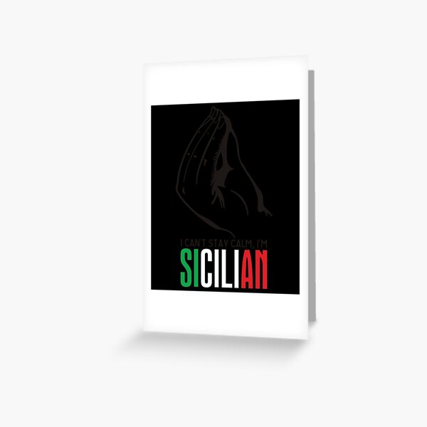Item preview, Sicilia Italy Funny Sicilian Quote Sicily Gift designed and sold by cattontawn.