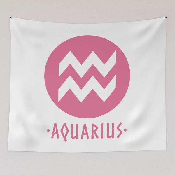 Item preview, Zodiac Star Sign Aquarius designed and sold by iscaStudioArt.