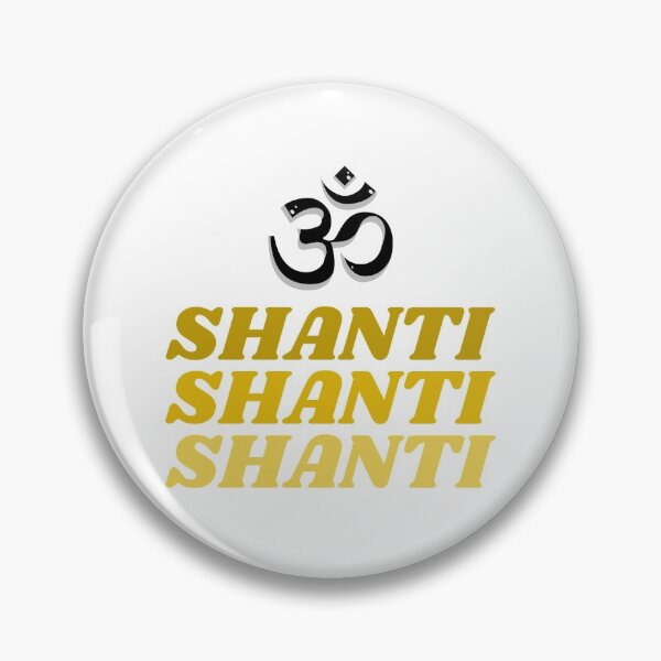 Item preview, Om Shanti Shanti Shanti designed and sold by Ayurveda Fun Store.