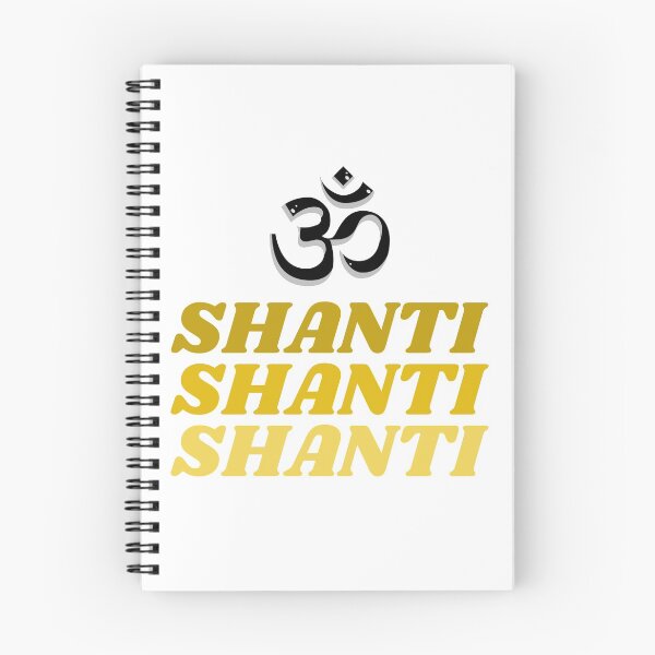 Item preview, Om Shanti Shanti Shanti designed and sold by Ayurveda Fun Store.