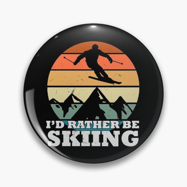 Item preview, Retro Vintage Rather Be Skiing Skier Ski Skiotour Apres Ski designed and sold by Tom2468.