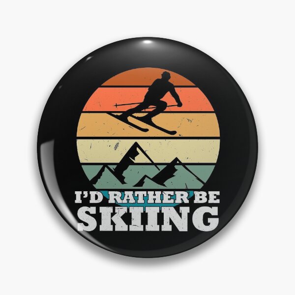 Item preview, Retro Vintage Rather Be Skiing Skier Ski Skiotour Apres Ski designed and sold by Tom2468.