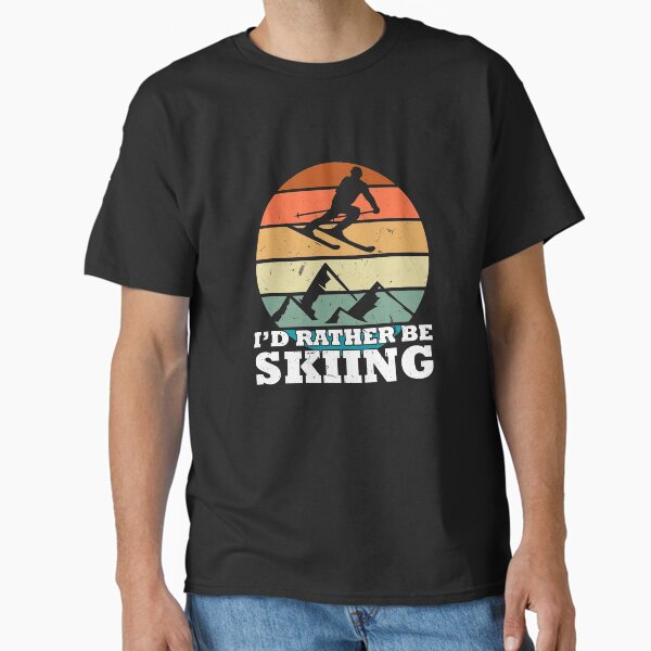 Item preview, Retro Vintage Rather Be Skiing Skier Ski Skiotour Apres Ski designed and sold by Tom2468.