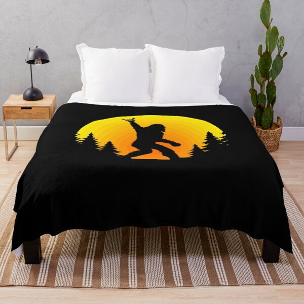 Item preview, Funny Bigfoot Rock And Roll Sasquatch Believer Sunset designed and sold by DoSt-997.