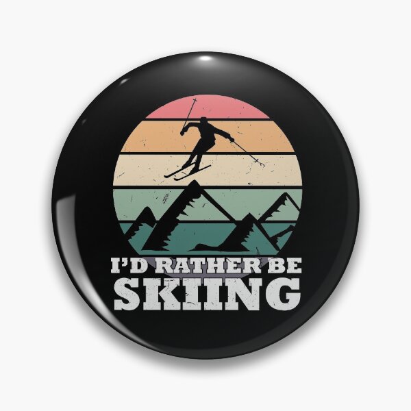 Item preview, Retro Vintage Rather Be Skiing Skier Ski Skiotour Apres Ski designed and sold by Tom2468.