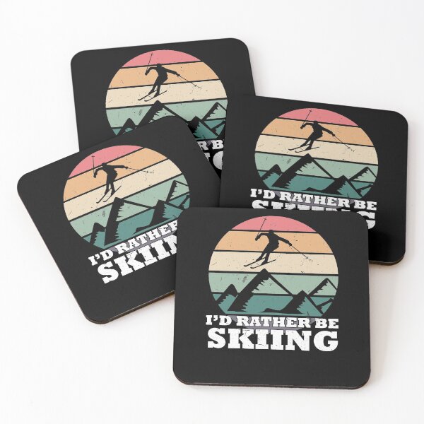 Item preview, Retro Vintage Rather Be Skiing Skier Ski Skiotour Apres Ski designed and sold by Tom2468.
