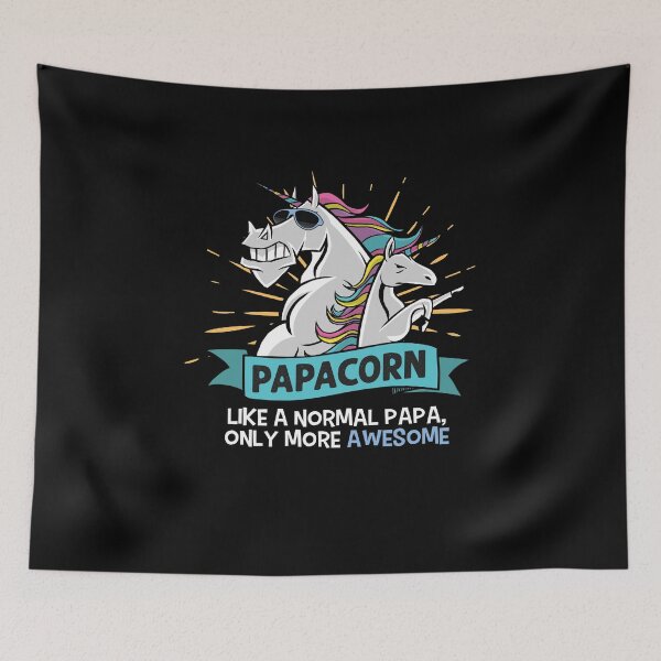 Item preview, Papacorn Unicorn Dad Dadacorn Father Daddy Daughter Man designed and sold by DoSt-997.
