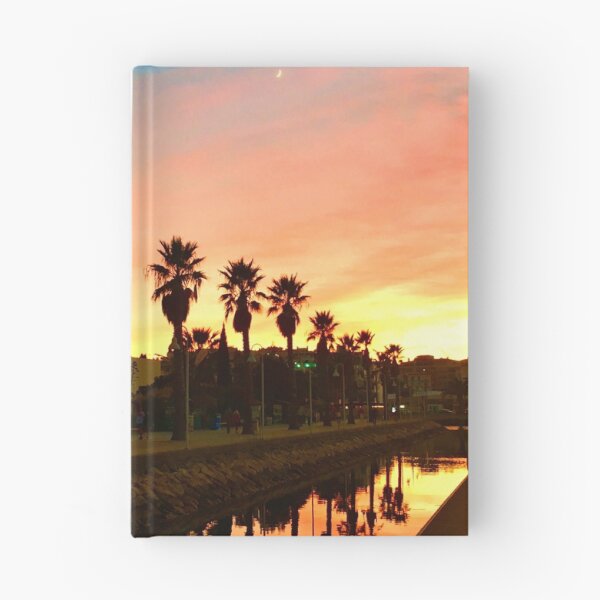 Item preview, Palm Tree Sunset Portugal Coast  designed and sold by BeCarpeDiem.