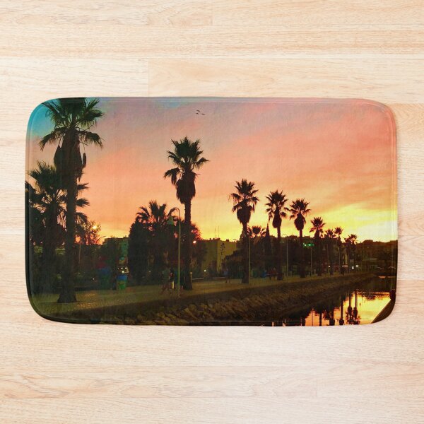Item preview, Palm Tree Sunset Portugal Coast  designed and sold by BeCarpeDiem.