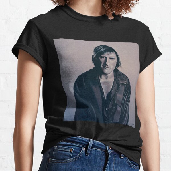 Gerard Depardieu Peinture T-shirt classique