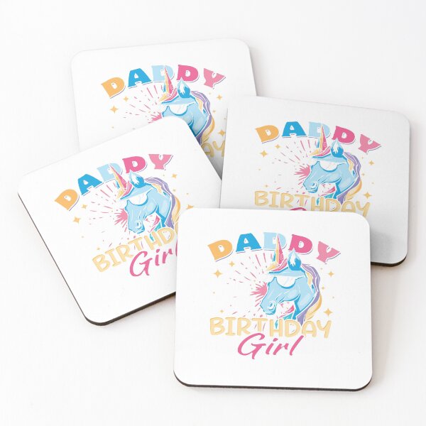 Item preview, Daddy Of The Birthday Girl Unicorn Funny Father Dad Daughter designed and sold by DoSt-997.