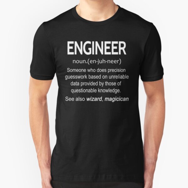 engineer noun t shirt