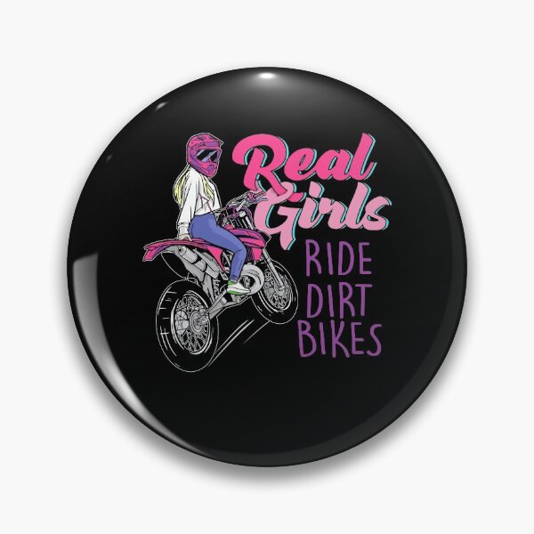 Item preview, Real Girls Ride Dirt Bikes Motocross Lover Motorcycle Women designed and sold by DoSt-997.