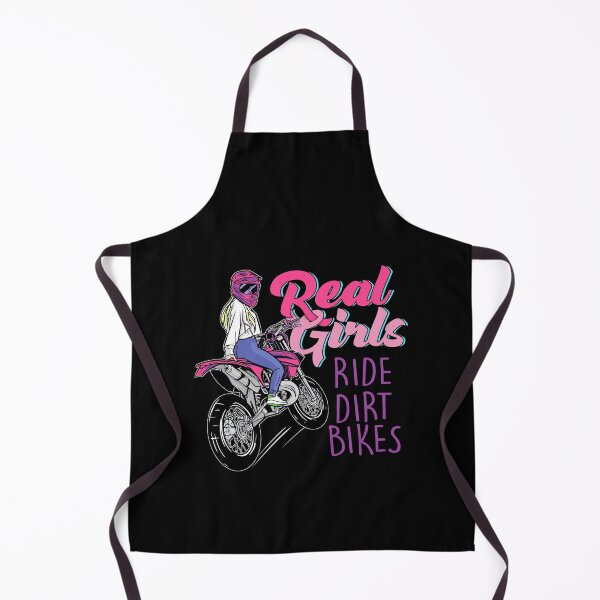 Item preview, Real Girls Ride Dirt Bikes Motocross Lover Motorcycle Women designed and sold by DoSt-997.