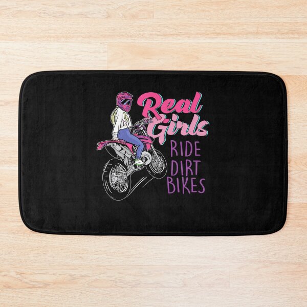 Item preview, Real Girls Ride Dirt Bikes Motocross Lover Motorcycle Women designed and sold by DoSt-997.