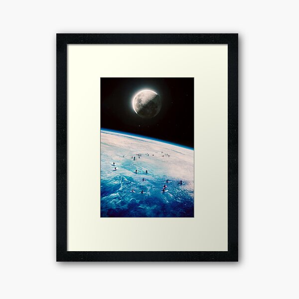 Phase Followers Framed Art Print
