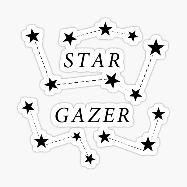 star gazer Sticker