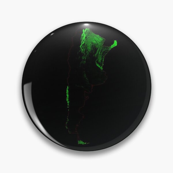 Item preview, Argentina Forest Cover Map with Black Background designed and sold by GrasshopperGeo.