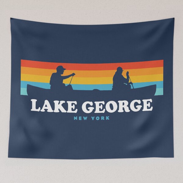 Item preview, Lake George, New York Canoe designed and sold by Esskay Designs.