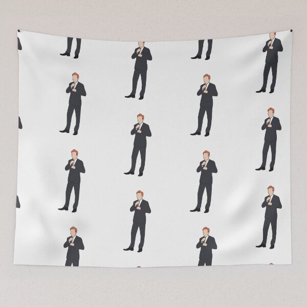 Item preview, Suited and booted Conan O'Brien | Team Coco Vector Artwork designed and sold by art-fox.