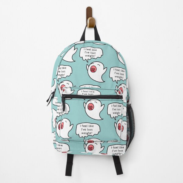 Item preview, Ghost I FEEL LIKE I'VE LOST WEIGHT! spooky cartoon diet funny designed and sold by SolidEarthArt.
