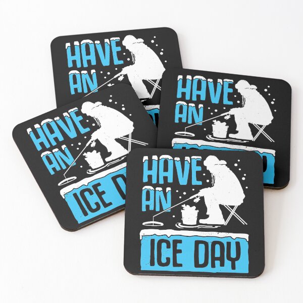 Item preview, Funny ice fishing saying gift designed and sold by BrennaEirlys.