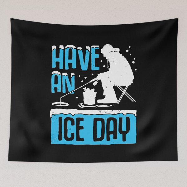 Item preview, Funny ice fishing saying gift designed and sold by BrennaEirlys.