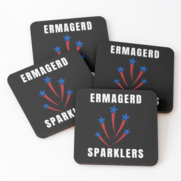 Item preview, Ermagerd Sparklers designed and sold by Rainbow Designs.