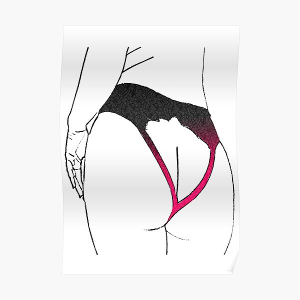 Poster Nackter Hintern Redbubble