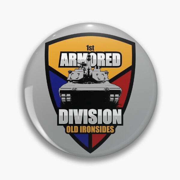 Item preview, M1 Abrams 1st Armored Division Shield designed and sold by StrongVlad.