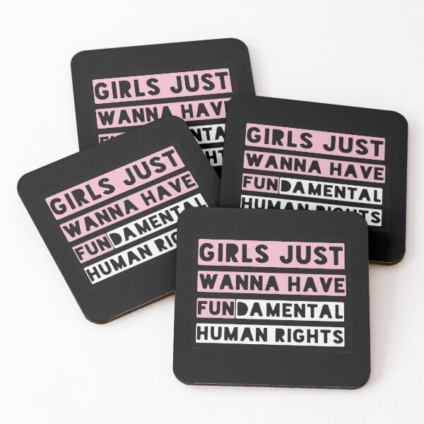 Item preview, Girls Just want to have Fundamental Human Rights designed and sold by hajraqamar.