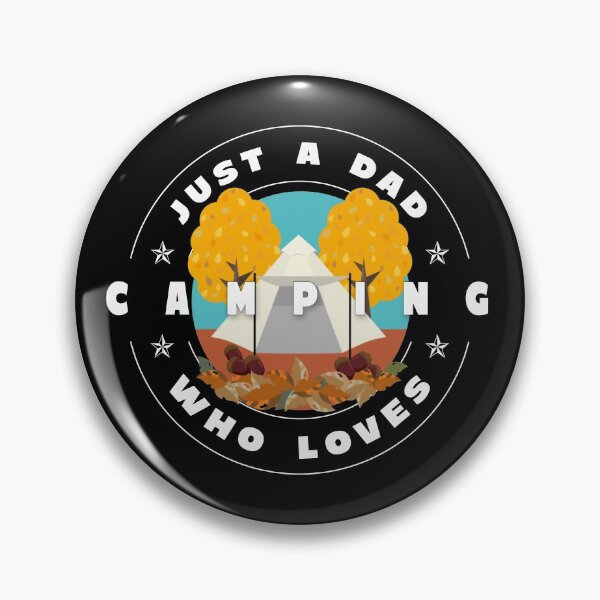 Item preview, Just a dad who loves camping designed and sold by PhotoPrise.