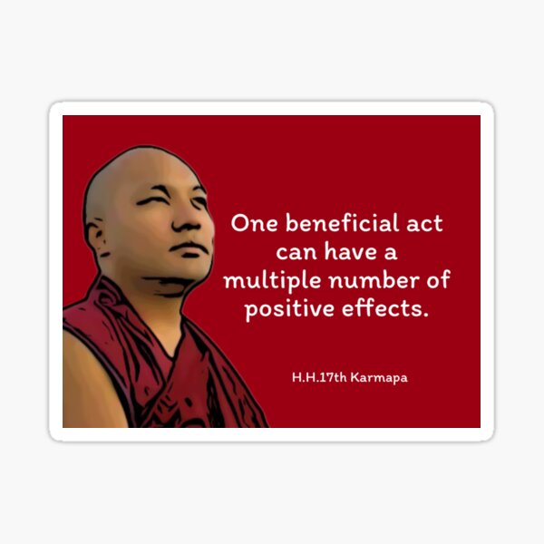 ONE BENEFICIAL ACT Sticker
