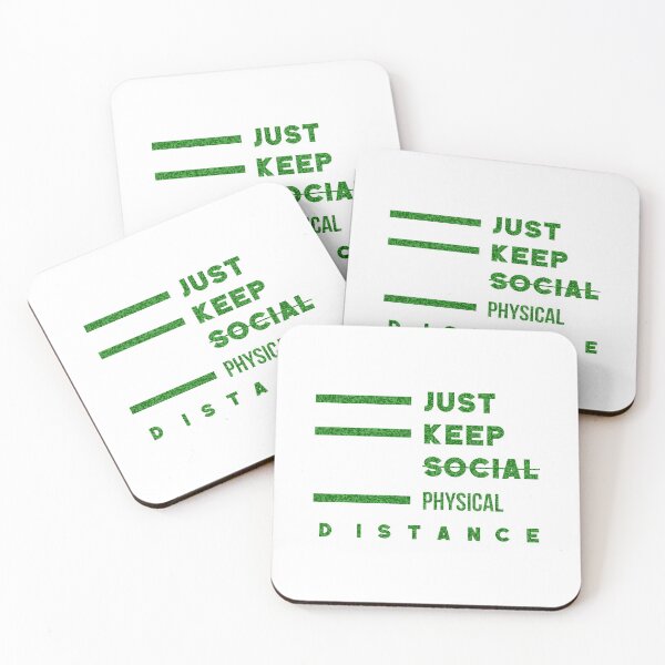 Item preview, Just keep social or physical distance  designed and sold by KARTICK DUTTA.