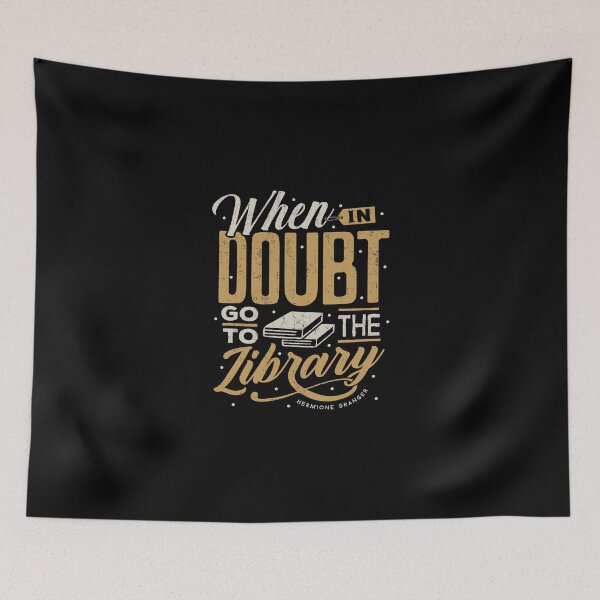 Item preview, When In Doubt Go To The Library designed and sold by ccolaberni.